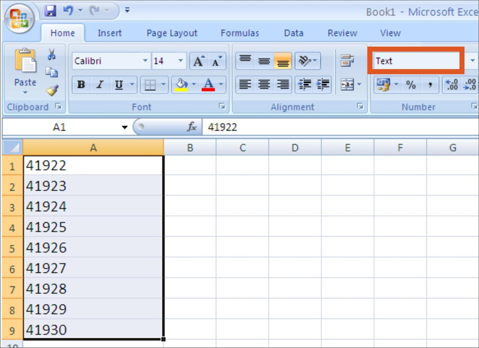 Cara Merubah Format Tanggal Date Ke Text Dalam Ms Excel