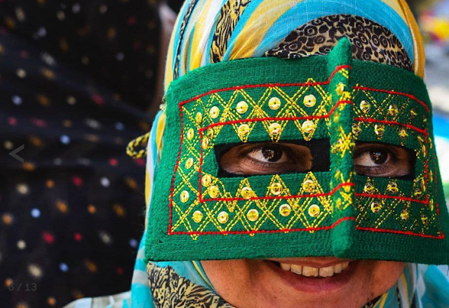Mulheres mascaradas do Iran