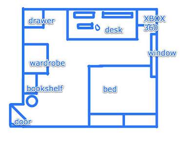 bedroom design layout