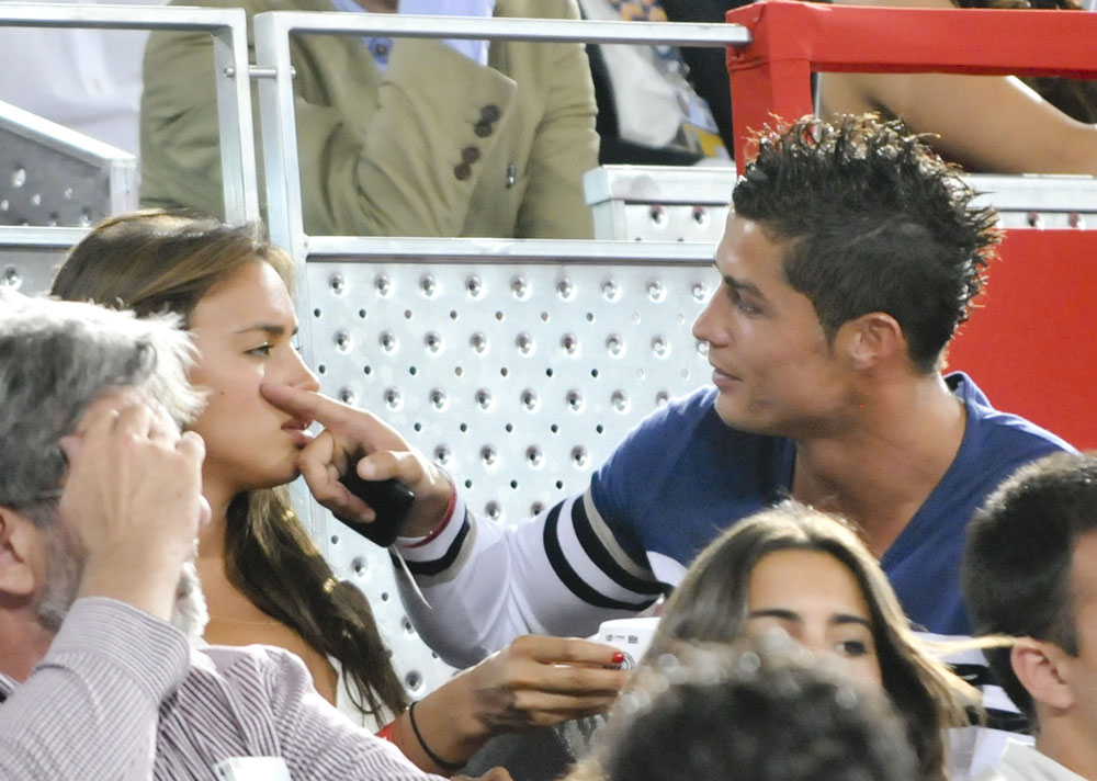 irina shayk cristiano ronaldo. Irina Shayk with Boyfriend