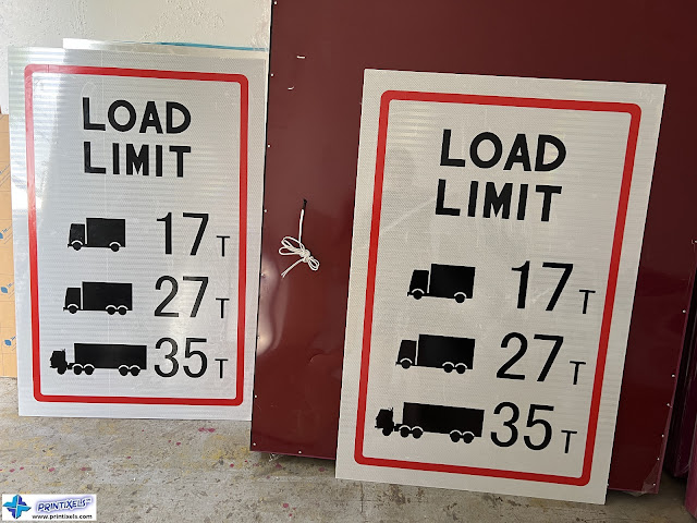 Load Limit Signs