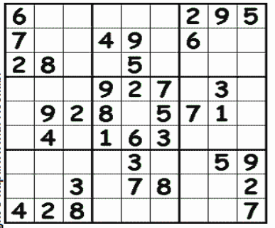 Fábrica dos Convites: Sudoku - nível fácil