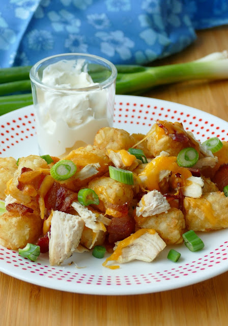  HECR may make a small commission for purchases made through these links at no cost to you Cheesy Chicken and Bacon Tater Tots Recipe