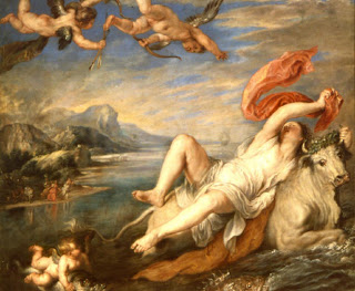 El rapto de Europa, Rubens