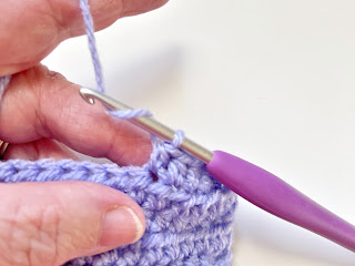 learn how to create a half double crochet