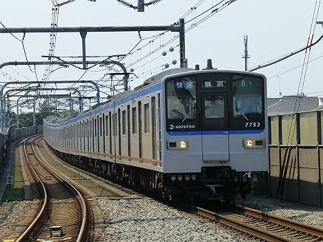 【来週 引退へ！】相模鉄道　快速　横浜行き2　新7000系