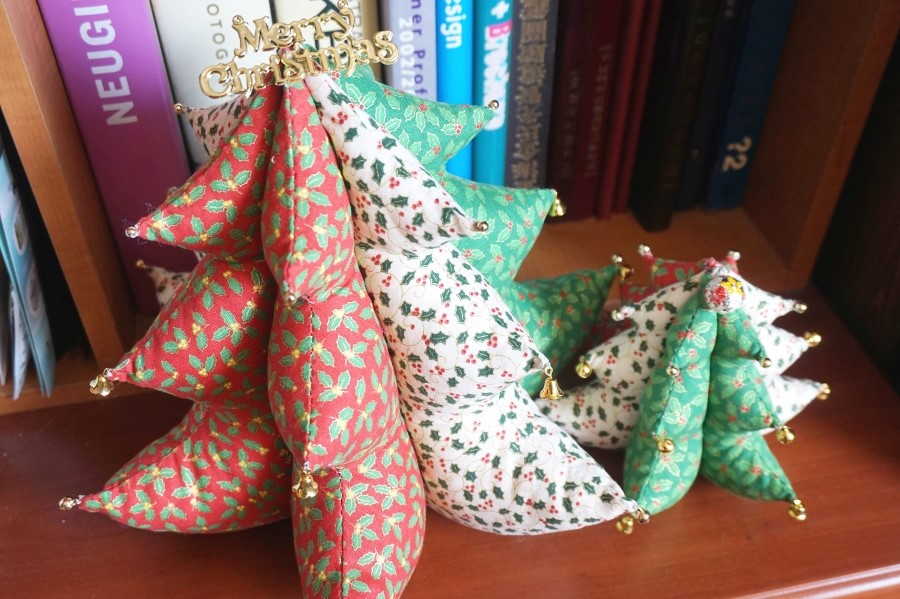 Crafts for the New Year and Christmas. Christmas Tree. Soft Toy.  DIY step-by-step tutorial.