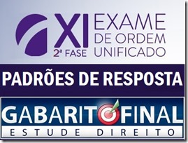 XI OAB - Padrões resposta 2ª fase