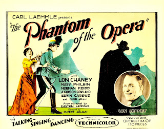 THE PHANTOM OF THE OPERA. Title Lobby Card reposición de 1930: 36 x 28 cms. Estados Unidos. EL FANTASMA DE LA ÓPERA. The Phantom of the Opera. 1925. Estados Unidos. Dirección: Rupert Julian. Reparto: Lon Chaney, Mary Philbin, Norman Kerry, Snitz Edwards, Gibson Gowland, Arthur Edmund Carewe, John St. Polis, Mary Fabian, Virginia Pearson.