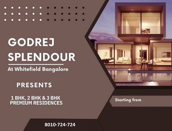 Godrej Property New  Launch - Godrej Splendour Bangalore
