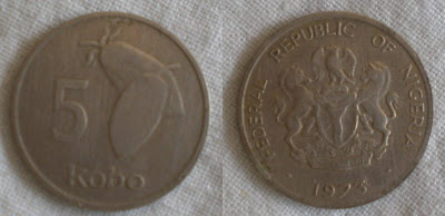 nigeria 5 kobo 1973