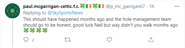 Neil Lennon has resigned as Celtic manager