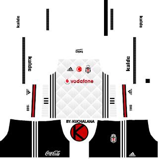 Besiktas J.K. 2017/18 - Dream League Soccer Kits