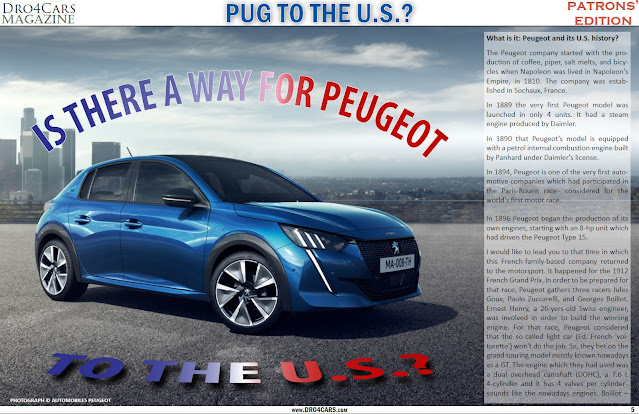 Is there a way for Peugeot to the U.S.?