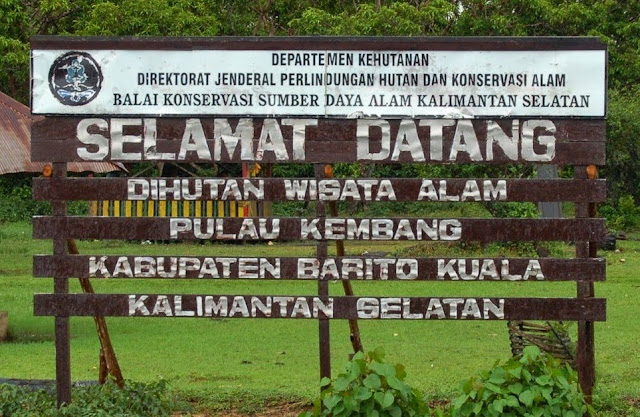 Kembang Island in Barito Kuala District