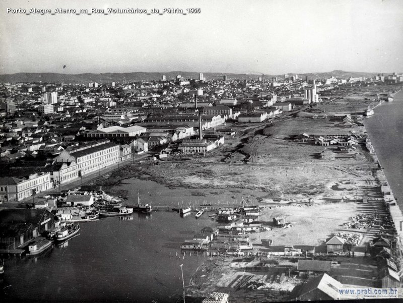 Porto Alegre Antigo O Maior Presente Aterros Em Montagem
