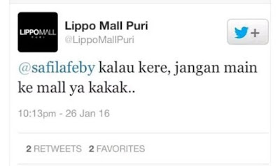 Muncul Meme #KamiKereLippoMall Karena "Admin" Salah Ngetweet