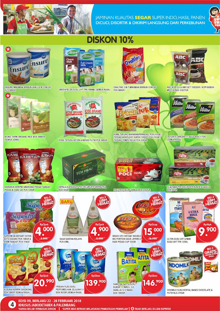 Katalog SUPERINDO Promo SUPERINDO Terbaru Periode 22 - 28 Februari 2018