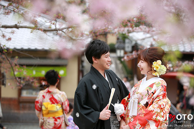 京都前撮りロケーション撮影｜桜