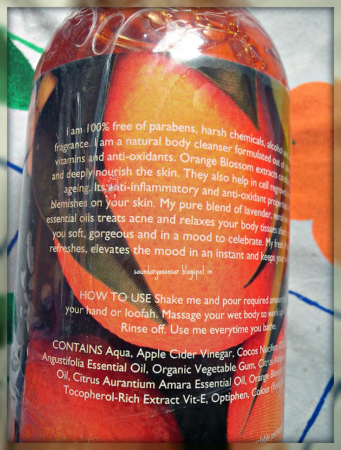 Blossom Kochhar Aroma Magic Orange Blossom Body Wash review