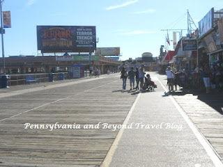 The Beautiful Wildwood Boardwalk in New Jersey