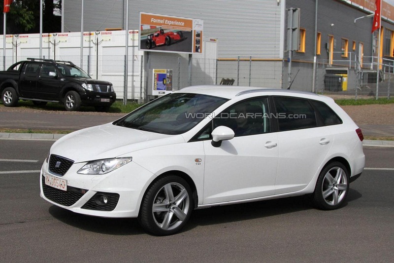 2012 Seat Ibiza ST FR Spy Front View Seat isn't one of the most exciting