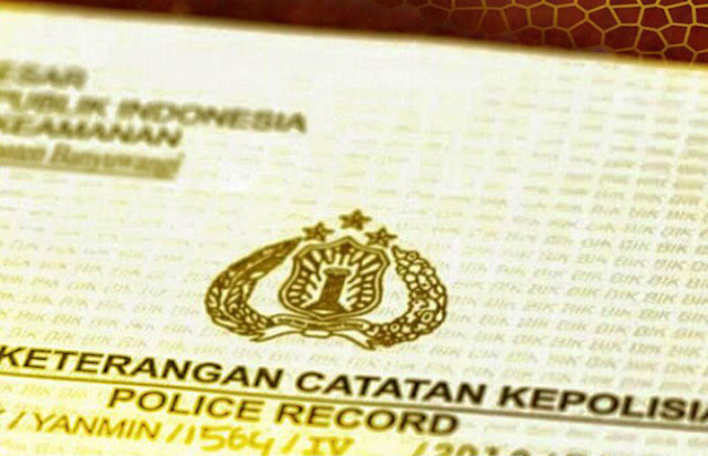 Surat Keterangan Catatan Kepolisian