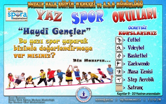 YAZ SPOR OKULLARI