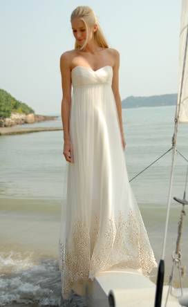 beachy wedding dresses