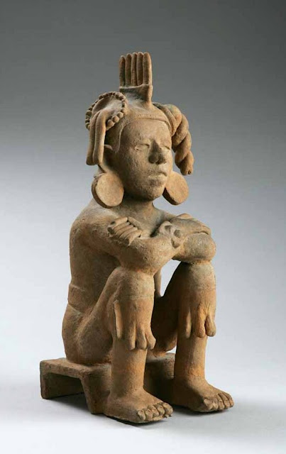 Ксочипилли, ацтекский бог танца и музыки, 900-1500 гг. н.э.