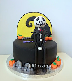 Tarta Jack Skellington