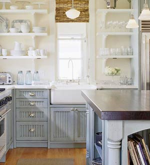 Cottage Cabinets Kitchen