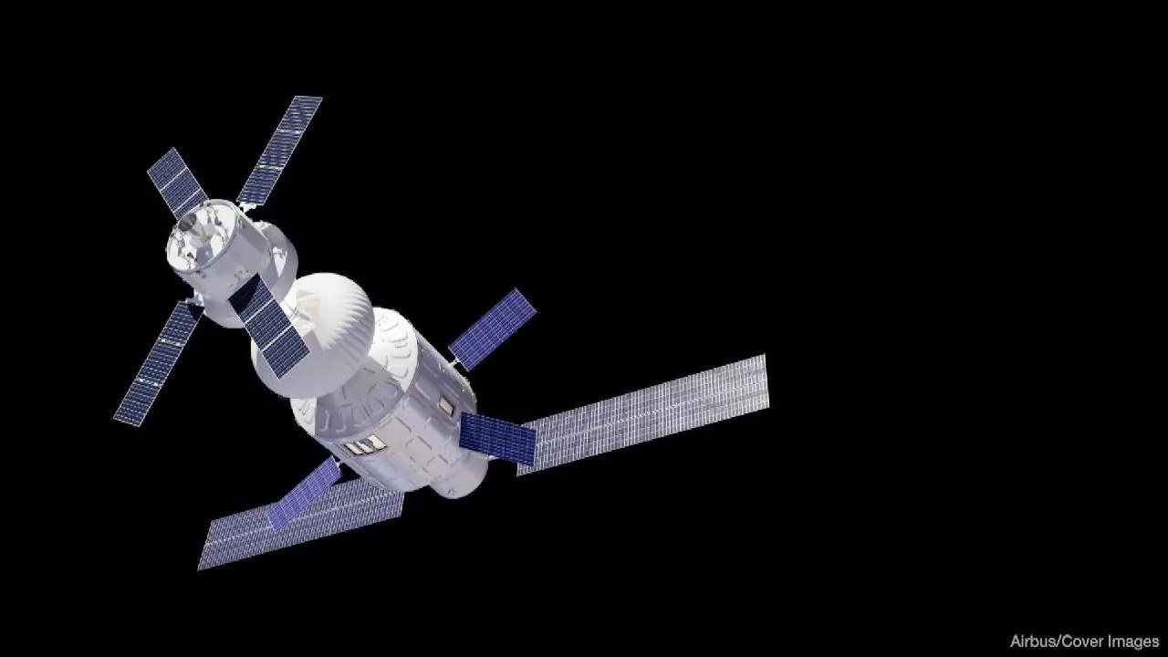 Airbus Unveils Futuristic Concept for a New Space Station