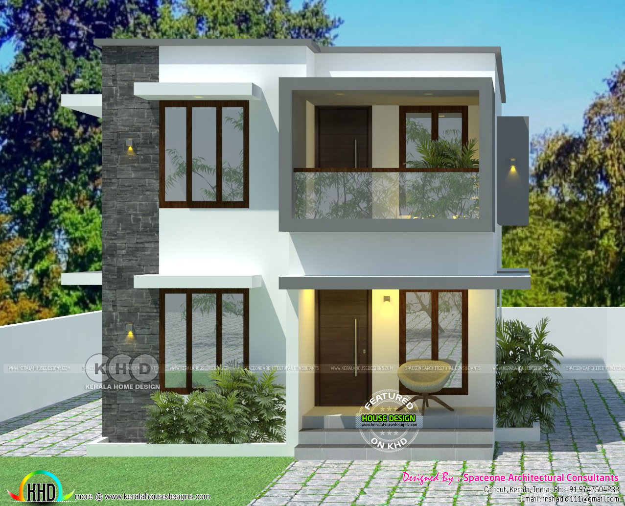  Simple  low  cost  house  in 2 Cents of land area Kerala 
