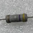 Axial type resistors