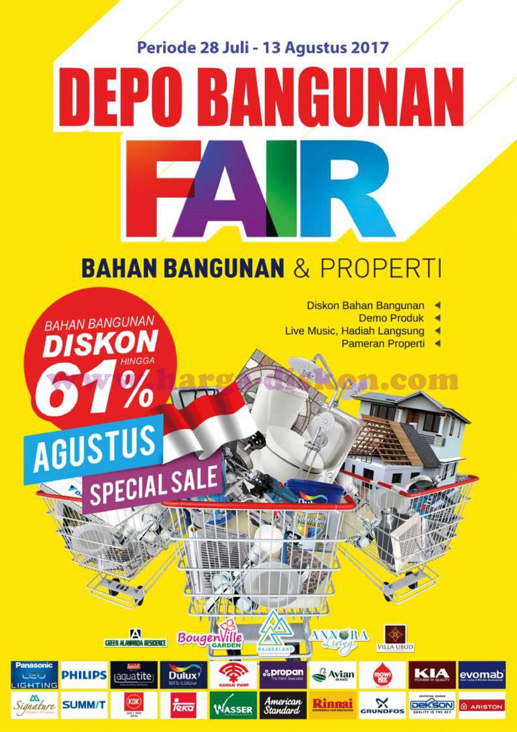 Katalog Harga  dan Promo DEPO  BANGUNAN  Terbaru