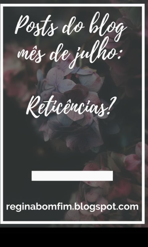 AS SEGUNDAS DE JULHO : RETICÊNCIAS?