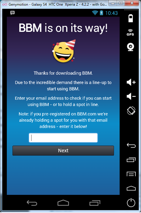 Panduan Mudah Install BBM Pada PC Laptop TuMan  95