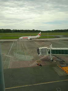 Pesawat LionAir di Bandara Sultan Aji Muhammad Sulaiman, Balikpapan