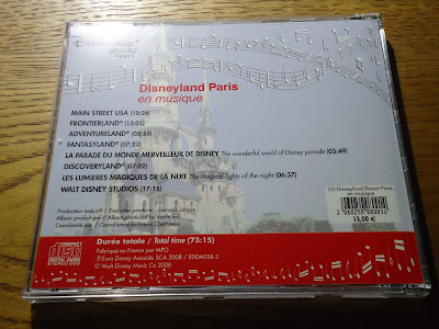 【ディズニーのCD】ディズニーランド・パリBGM　「Disneyland Resort Paris:en musique」を買ってみた！