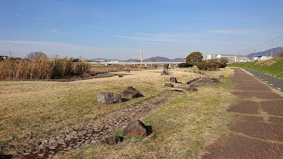 石川河川公園　西行うたのみち(富田林市)