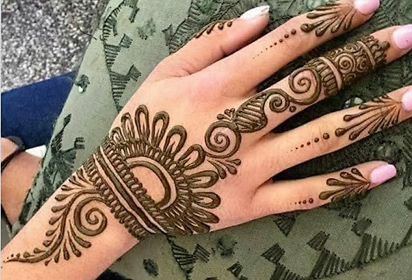 Gorgeous yet simple new Mehndi design easy images for Beginners