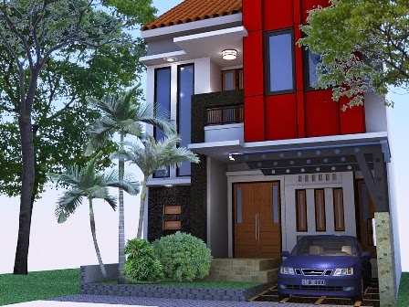 Desain Rumah minimalis 2 lantai