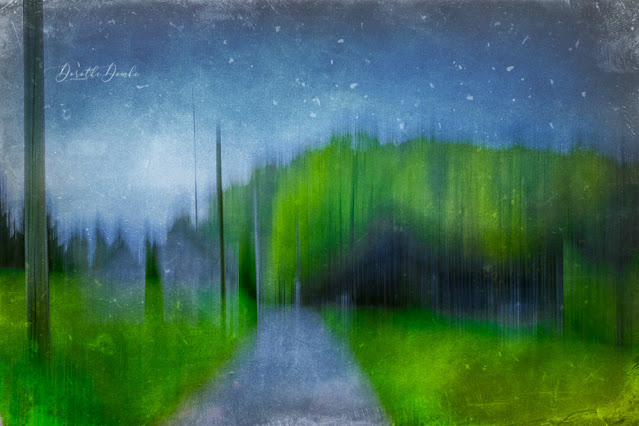 in der Nacht, night, icm, intentional Camera movement, gestische Fotografie, Kunst, art, photoart, Dorothe Domke, Sauerland, Arnsberg, abstractart,