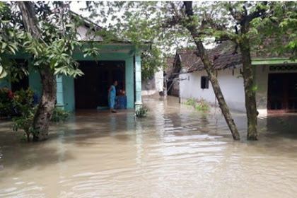 Diguyur Hujan Deras, 2 Kecamatan Di Bojonegoro Terendam Banjir