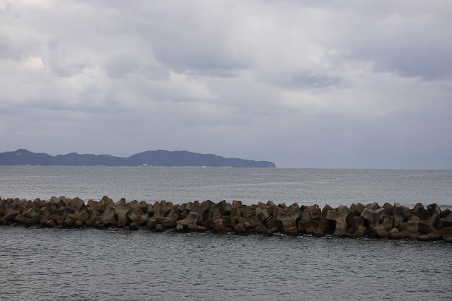 鳥取県米子市両夜見町 白砂青松の弓ヶ浜サイクリングコース皆生海岸ルート 眺望