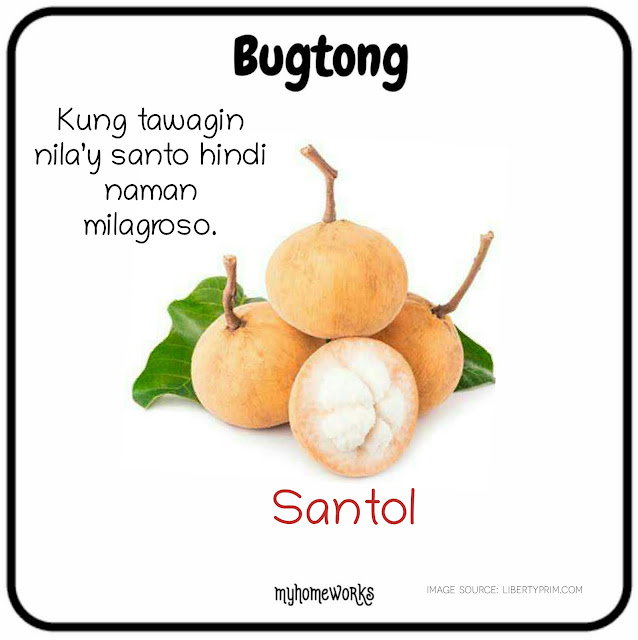 Mga Bugtong Tungkol sa Prutas