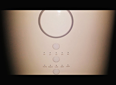 Close up of buttons on Vax Pure Air 300