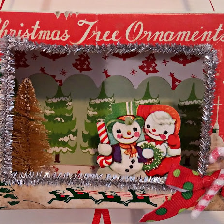 Vintage Ornament Box Dioramas