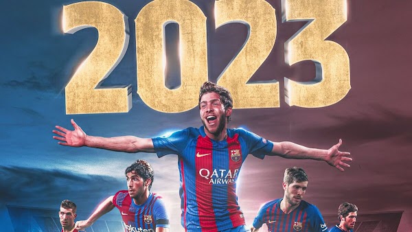 Oficial: FC Barcelona, renueva Sergi Roberto hasta 2023